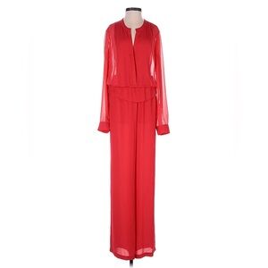 BCBGMAXAZRIA Red Jumpsuit